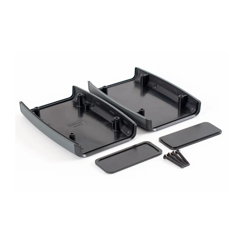 Hammond 1553 Series Black Plastic Handheld Enclosure with Integral Battery Compartment, IP54, 117 mm x 79 mm x 32 mm 1553CXBK
