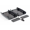 Hammond 1553 Series Black Plastic Handheld Enclosure with Integral Battery Compartment, IP54, 117 mm x 79 mm x 32 mm 1553CXBK