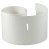 HellermannTyton Transparent White Cable Labels 50.8 mm Width 95.25 mm Length 500 Per 596-06896 TAG6TD1-896-WHCL-896-CL/WH