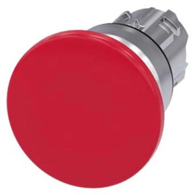 Siemens SIRIUS ACT 3SU10 Series Red Momentary Push Button Switch 22 mm Cutout IP66 IP69K IP67 3SU1050-1BD20-0AA0