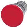 Siemens SIRIUS ACT 3SU10 Series Red Momentary Push Button Switch 22 mm Cutout IP66 IP69K IP67 3SU1050-1BD20-0AA0