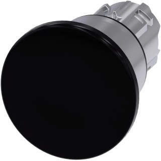 Siemens SIRIUS ACT 3SU10 Series Black Latching Push Button Switch 22 mm Cutout IP69K IP67 IP66 3SU1050-1BA10-0AA0