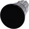 Siemens SIRIUS ACT 3SU10 Series Black Latching Push Button Switch 22 mm Cutout IP69K IP67 IP66 3SU1050-1BA10-0AA0