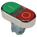 Siemens SIRIUS ACT 3SU10 Series Green, Red Momentary Push Button Switch 22 mm Cutout IP66 IP67 IP69K 3SU1050-3AB42-0AK0