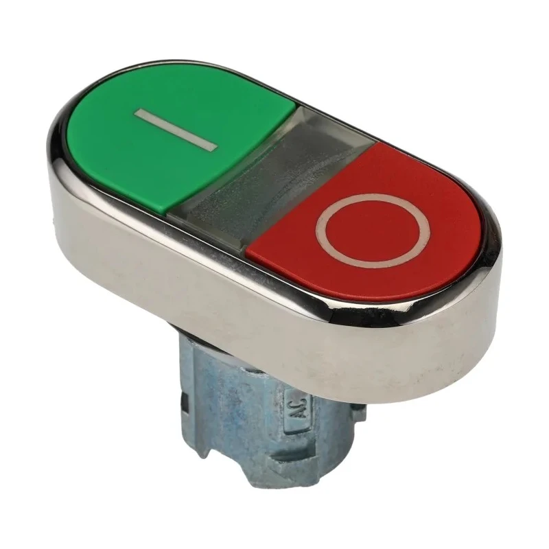 Siemens SIRIUS ACT 3SU10 Series Green, Red Momentary Push Button Switch 22 mm Cutout IP66 IP67 IP69K 3SU1050-3AB42-0AK0