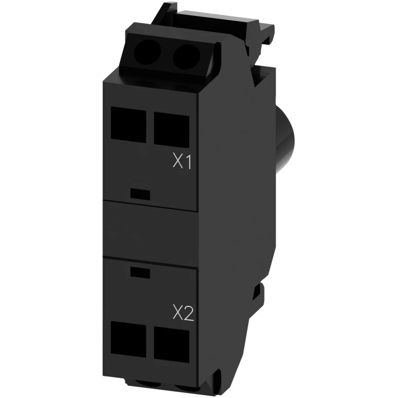 Siemens SIRIUS ACT Series LED Light Block, Yellow Illumination, 24 V AC/DC 3SU1401-1BB30-3AA0