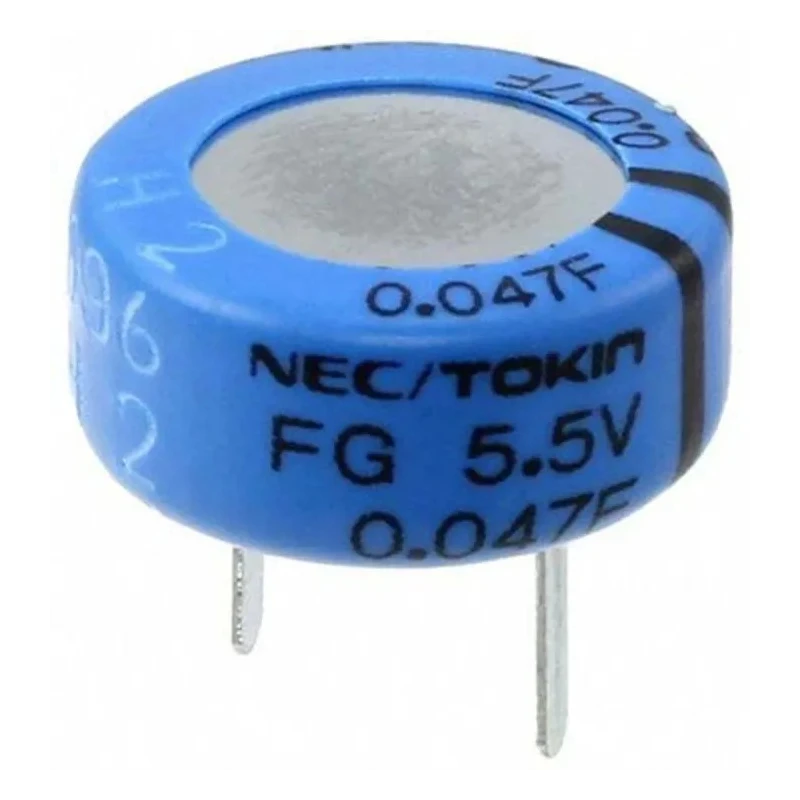 KEMET 47 mF Electric Double Layer Supercapacitor Through Hole Mount 5.5V dc -20 to 80 % Tolerance FG0H473ZF
