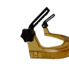 Centurion Safety Gold Lens High Heat Face Shield for use with Vulcan Helmet and Carrier S760