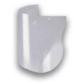 Centurion Safety Clear Polycarbonate Face Shield with Face Guard, Resistant to Electric Arc S590AEA 9034137