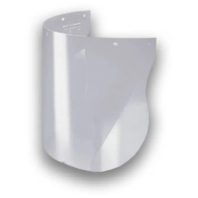 Centurion Safety Clear Polycarbonate Face Shield with Face Guard, Resistant to Electric Arc S590AEA 9034137