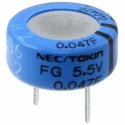 KEMET 47 mF Electric Double Layer Supercapacitor 5.5V dc Through Hole Mount Polar, -20 to 80 % Tolerance FG0H473ZF