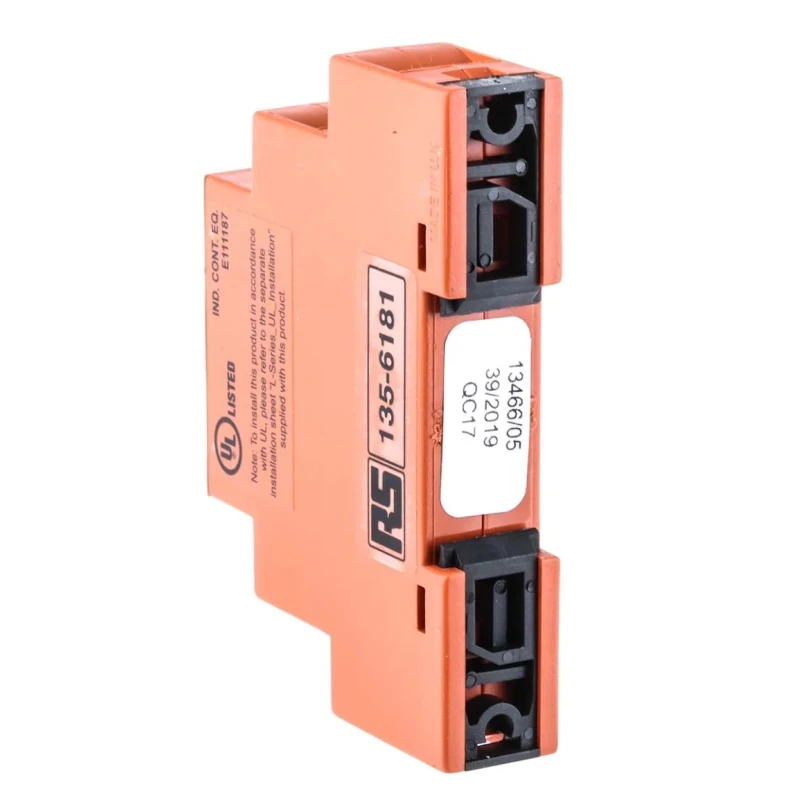 Broyce Control Monitoring Relay, 3 Phase, SPDT Contact, DIN Rail Mount, 243V AC / 540V AC LPRC/2 400V