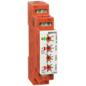 Broyce Control Monitoring Relay, 1 Phase, SPDT Contact Configuration, DIN Rail Mount, 230V AC LCVR/2 230V