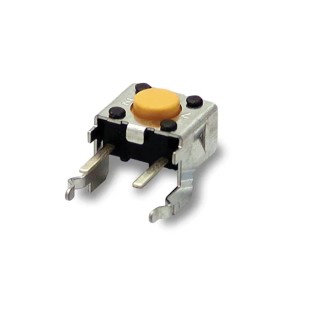 Omron Ivory Tactile Switch Plunger 6 mm SPST 50mA Through Hole IP00 