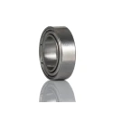 RS PRO Radial Deep Groove Ball Bearing 6 mm ID, 10 mm OD, 3 mm Width, Double Shielded Steel Cage SMR106ZZ
