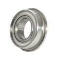 RS PRO Single Row Deep Groove Ball Bearing 3 mm Inside Diameter, 12 mm Outside Diameter, Flanged, Double Shielded SMF128ZZS