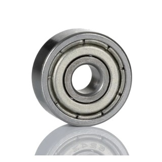 RS PRO Single Row Deep Groove Ball Bearing 3 mm Inside Diameter 8 mm Outside Diameter 4 mm Race Width Steel Cage S693ZZ