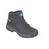 Himalayan Black Steel Toe Capped Unisex Safety Boots Size 11 EU 45 with 200 Joule Toecap Protection 5208-11