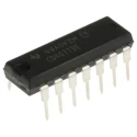 Texas Instruments 4 2-Input XNOR Logic Gate, 14-Pin PDIP CD4077BE