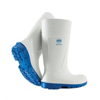 Bekina Steplite EasyGrip White Steel Toe Capped Unisex Safety Wellington Size UK 5, EU 38, SRC Slip PAN3P/1053AZ124/38