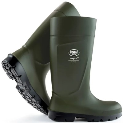 Bekina Steplite EasyGrip Steel Toe Capped Unisex Safety Wellington Size EU 38, ASTM F2413-18 Compliance PAN3P/9180AZ122/38