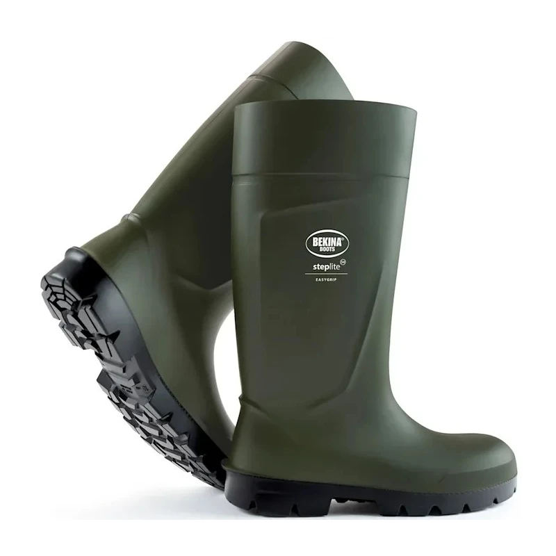 Bekina Steplite EasyGrip Steel Toe Capped Unisex Safety Wellington Size EU 38, ASTM F2413-18 Compliance PAN3P/9180AZ122/38