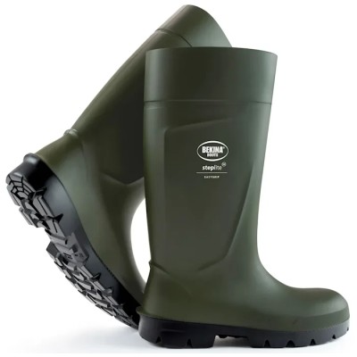 Bekina Steplite EasyGrip Steel Toe Capped Unisex Safety Wellington Size EU 44, UK 10, US 11, Neotane PAN3P/9180AZ122/44
