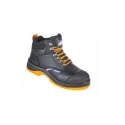 Himalayan Black Steel Toe Capped Unisex Safety Boots Size UK 9 EU 43, SRC Slip Resistant, EN ISO 20345:2011 B5400/09