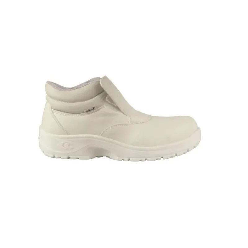 Cofra NUMA S2 FO SR White Non-Metal Toe Capped Unisex Safety Boots EU Size 46, UK 11, US 12, SRC Slip 10150-N00.W46