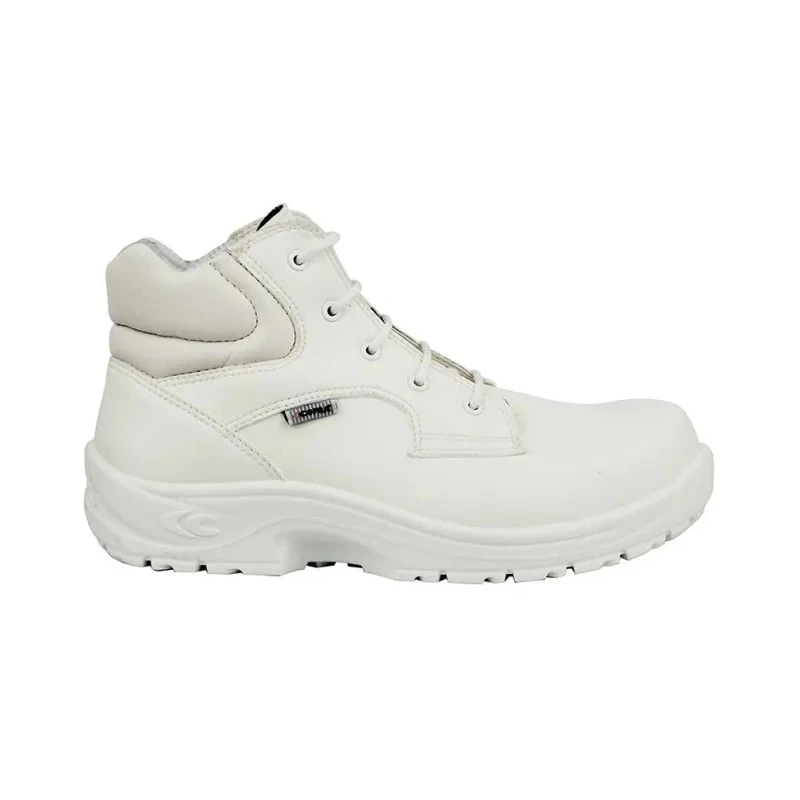 Cofra ROMULUS S2 SRC White Non-Metal Toe Capped Unisex Safety Boots Size UK 7 EU 41 10010-000.W41