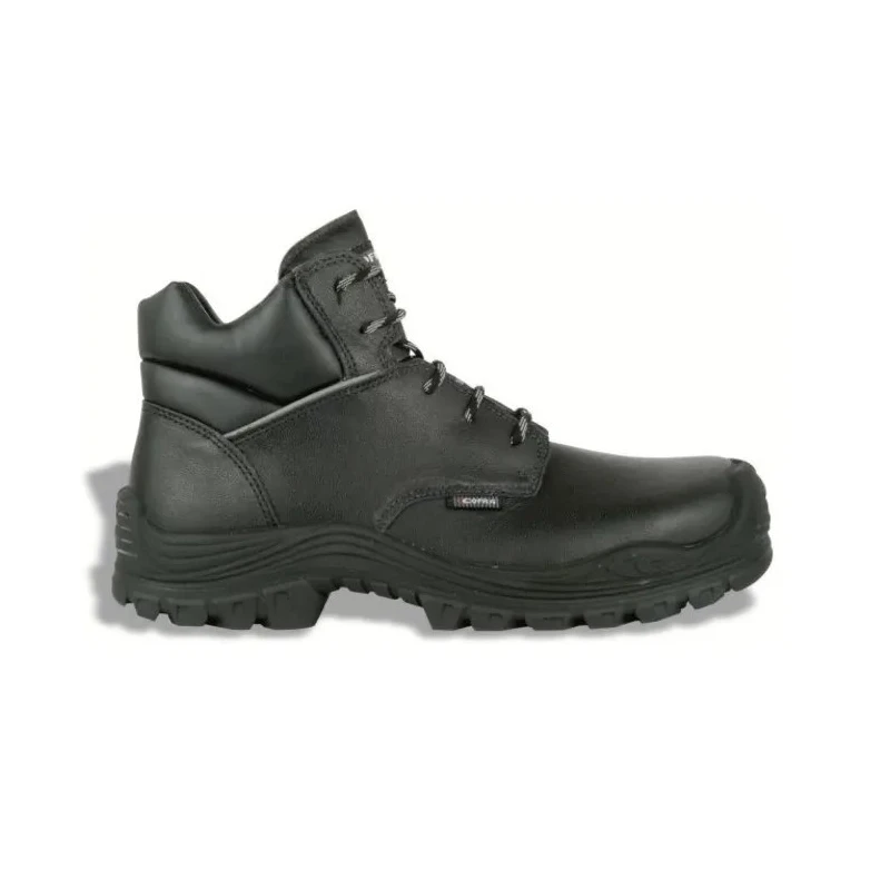 Cofra NEW BAFFIN S3S SC CI FO SR Black Non-Metal Toe Capped Unisex Safety Boots Size EU39 FW680-000.W39