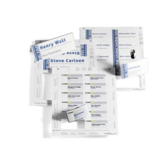 Durable White Adhesive Address Blank Adhesive Label 60mm x 90mm, Quick Peel, Pack of 160 145602