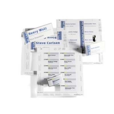 Durable White Adhesive Address Blank Adhesive Label 60mm x 90mm, Quick Peel, Pack of 160 145602