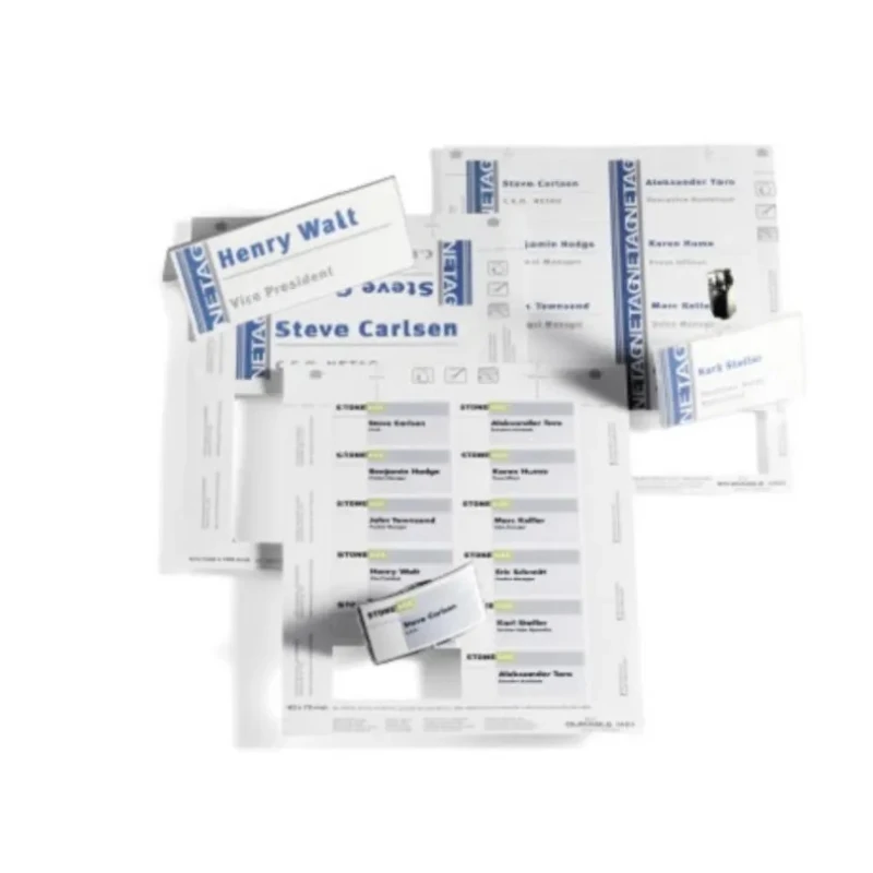Durable White Adhesive Address Blank Adhesive Label 60mm x 90mm, Quick Peel, Pack of 160 145602