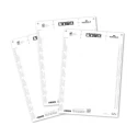 Durable White Adhesive Address Blank Adhesive Label 60mm x 90mm, Quick Peel, Pack of 160 145602