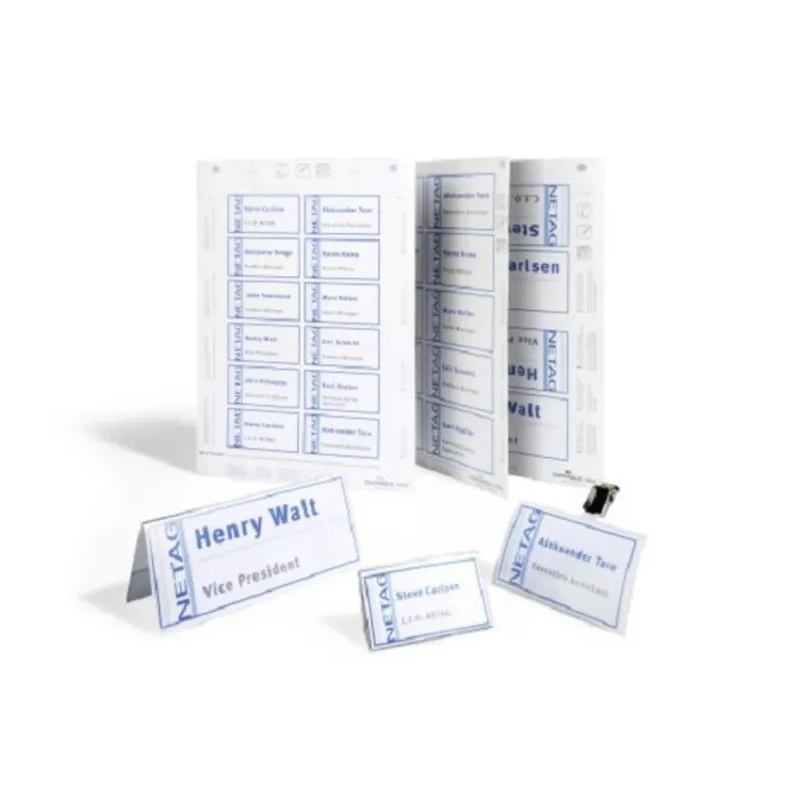 Durable White Adhesive Address Blank Adhesive Label 54mm x 90mm, Quick Peel, PEFC Certified 145502