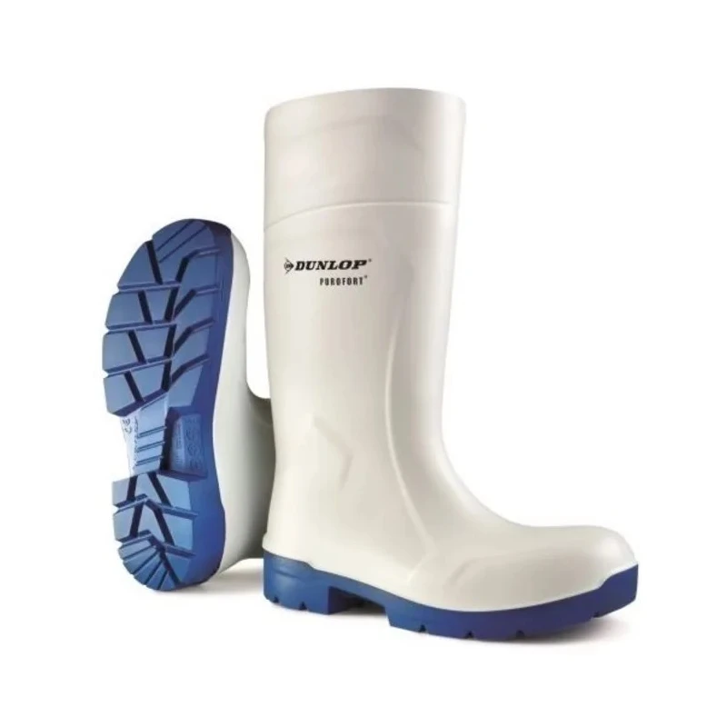 Dunlop White Stainless Steel Toe Capped Unisex Safety Boots EU 43, S4 CI SRC CA61131/43