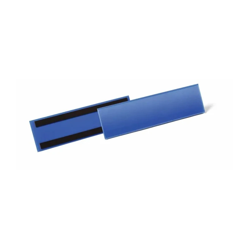 Durable Blue 1/3 A4 Wall Mount Document Display Polypropylene 81.5 mm Height 311 mm Width 175807