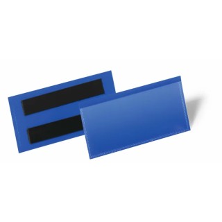 Durable Blue Wall Mount Document Display 100 x 38 mm Document Size, 53 mm Height, 113 mm Width 174107
