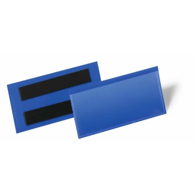 Durable Blue Wall Mount Document Display 100 x 38 mm Document Size, 53 mm Height, 113 mm Width 174107