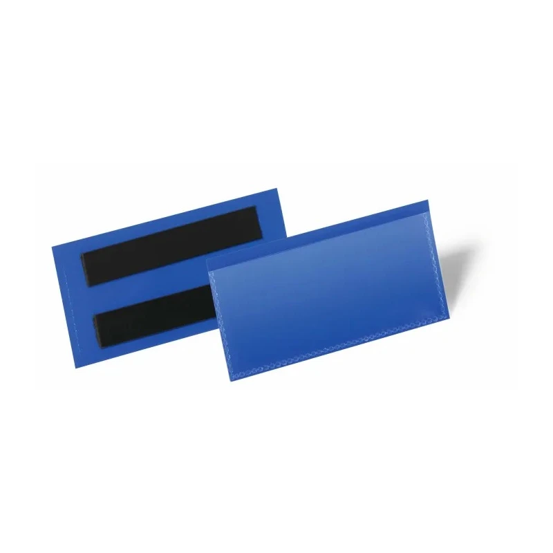 Durable Blue Wall Mount Document Display 100 x 38 mm Document Size, 53 mm Height, 113 mm Width 174107