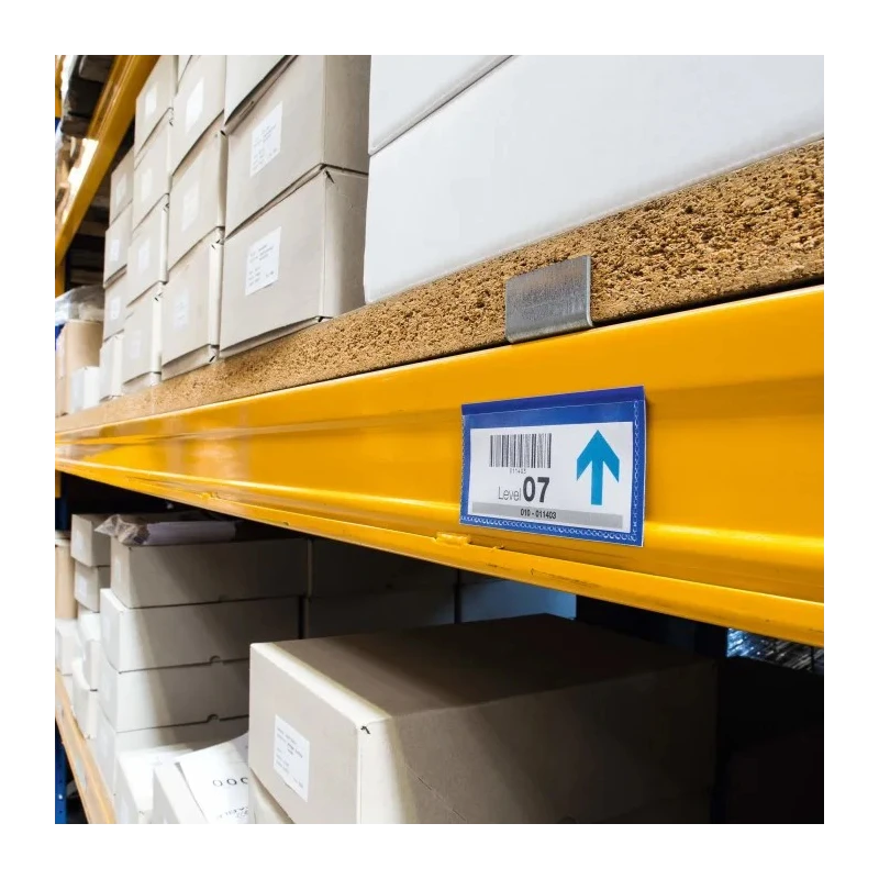 Durable Blue Wall Mount Document Display 100 x 38 mm Document Size, 53 mm Height, 113 mm Width 174107