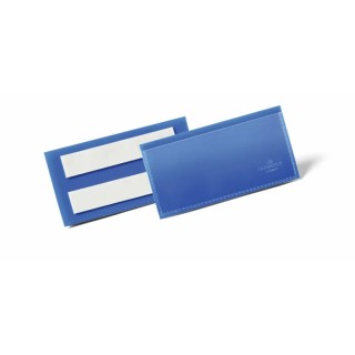 Durable Blue Plastic Wall Mount Document Display 100 x 38 mm Document Size, 53 mm Height, 113 mm Width 175907