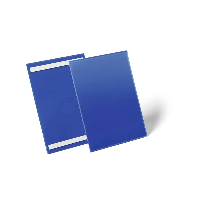 Durable Blue A4 Document Display Wall Mount Plastic Document Holder 313mm Height, 233mm Width 179707
