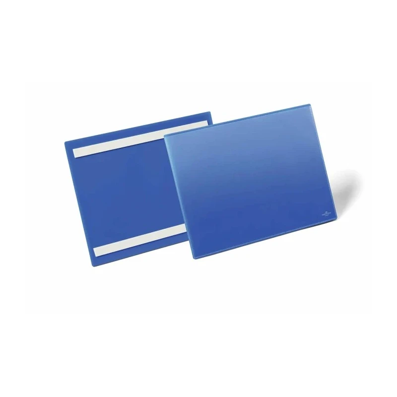 Durable Blue A4 Plastic Wall Mount Document Display 311mm Height 225mm Width 179807