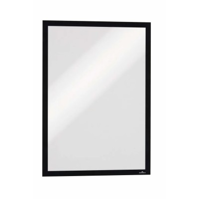 Durable Black A3 Wall-Mount Magnetic Document Frame 446 mm Height 325 mm Width Polyvinyl Chloride 486801