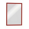 Durable Red A3 Wall-Mount Frame, 446 mm Height, 325 mm Width, Plastic Material 486803