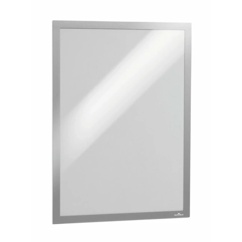 Durable Silver A3 Wall-Mount Frame 445 mm Height 325 mm Width Plastic 487323