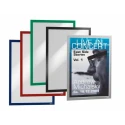Durable Silver A3 Wall-Mount Frame 445 mm Height 325 mm Width Plastic 487323