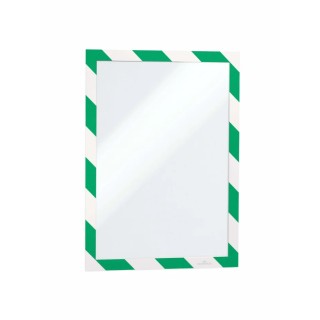 Durable Wall-Mount Frame Green White A4 375mm Height 236mm Width 4944131